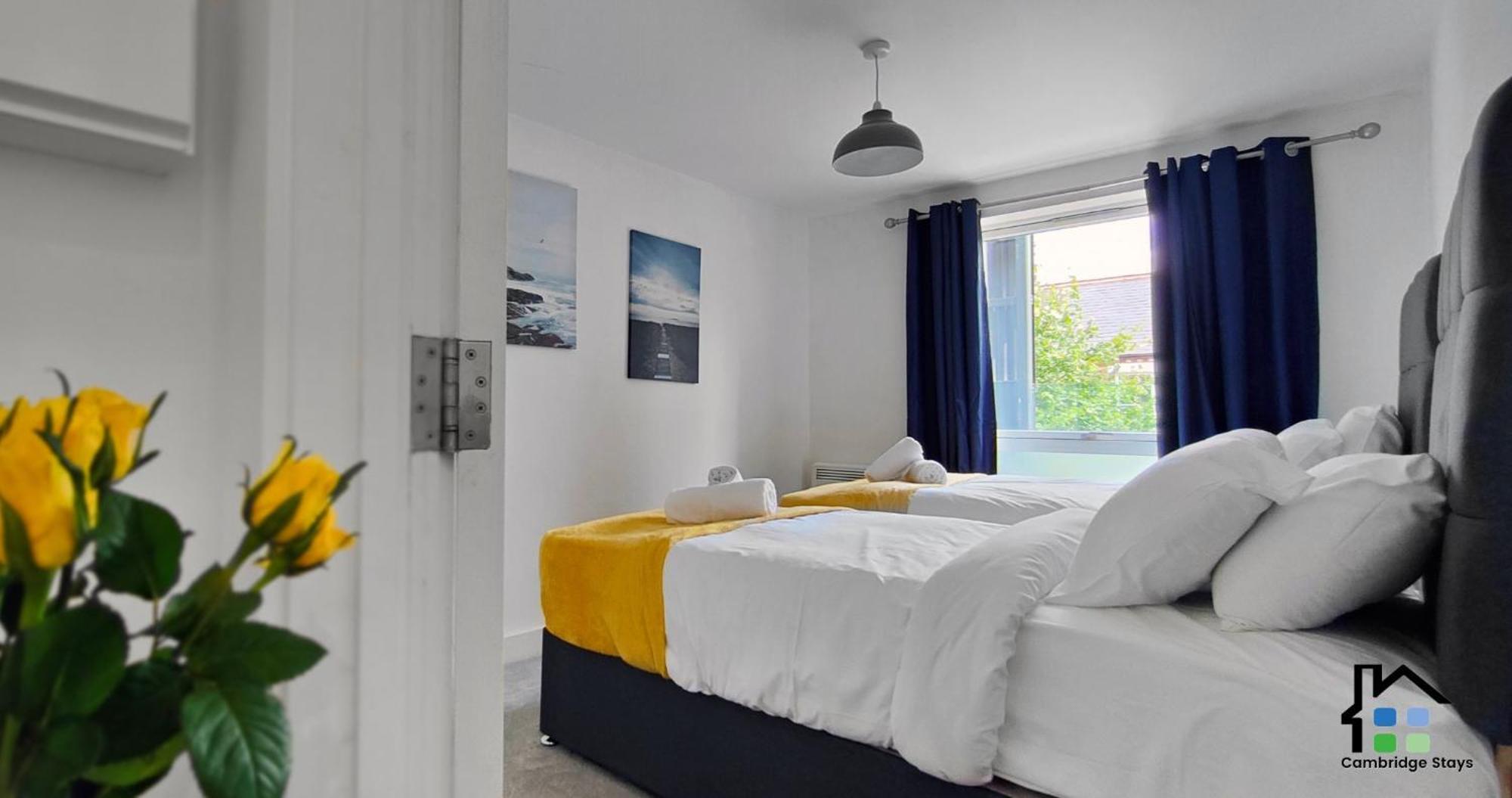 Cambridge Stays Riverside Apart Hotel With 2Br Flats At The City Centre-Parking-Balcony Екстериор снимка