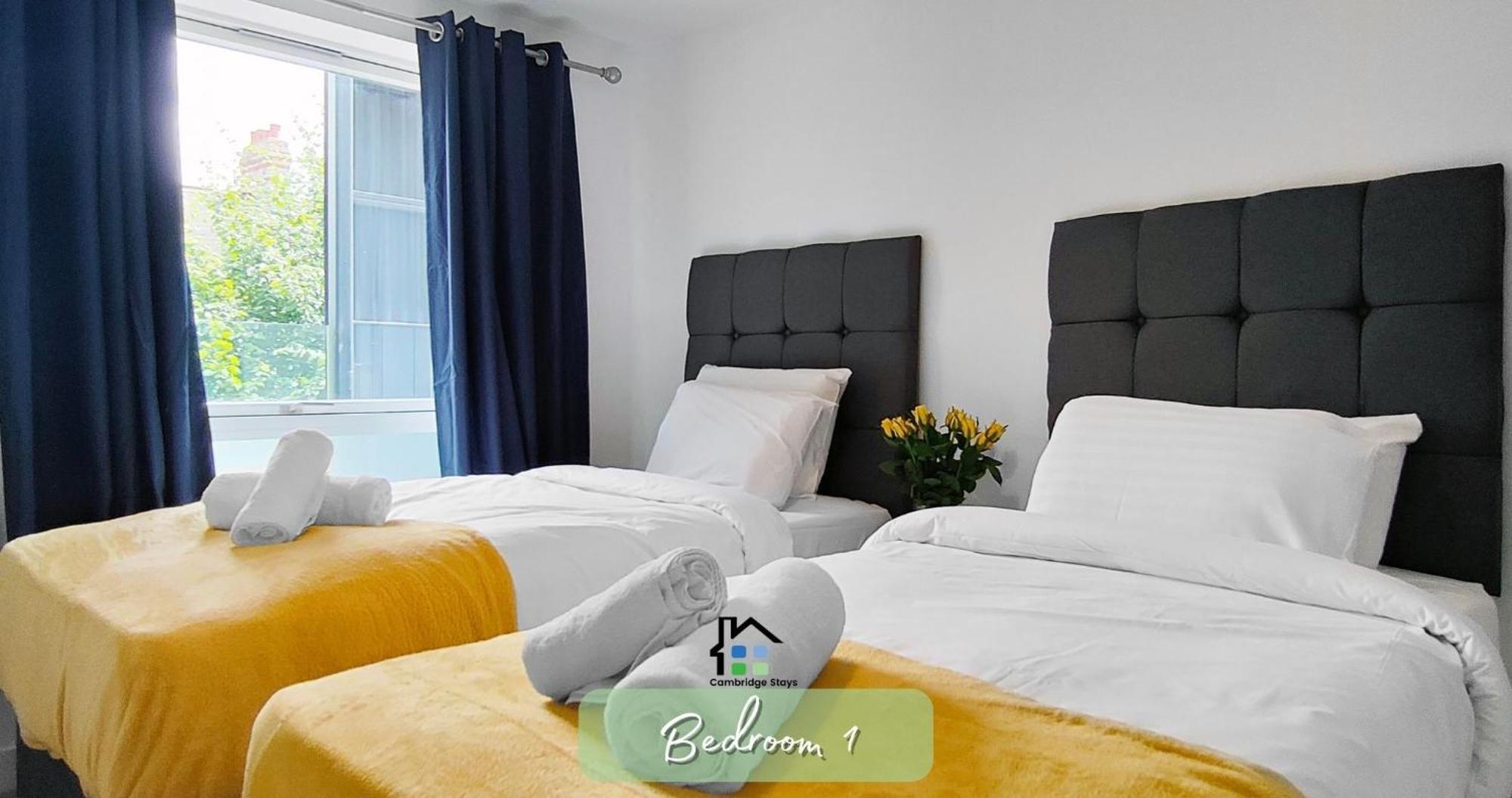 Cambridge Stays Riverside Apart Hotel With 2Br Flats At The City Centre-Parking-Balcony Екстериор снимка