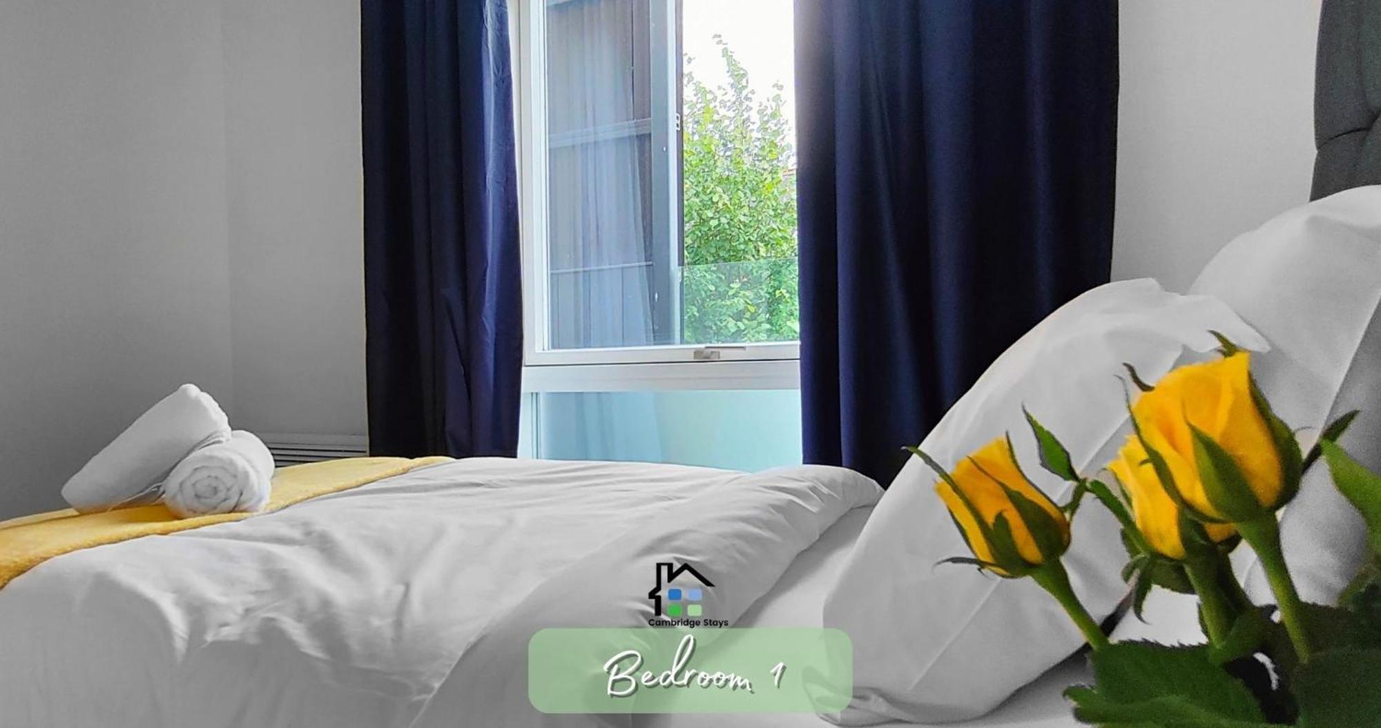 Cambridge Stays Riverside Apart Hotel With 2Br Flats At The City Centre-Parking-Balcony Екстериор снимка