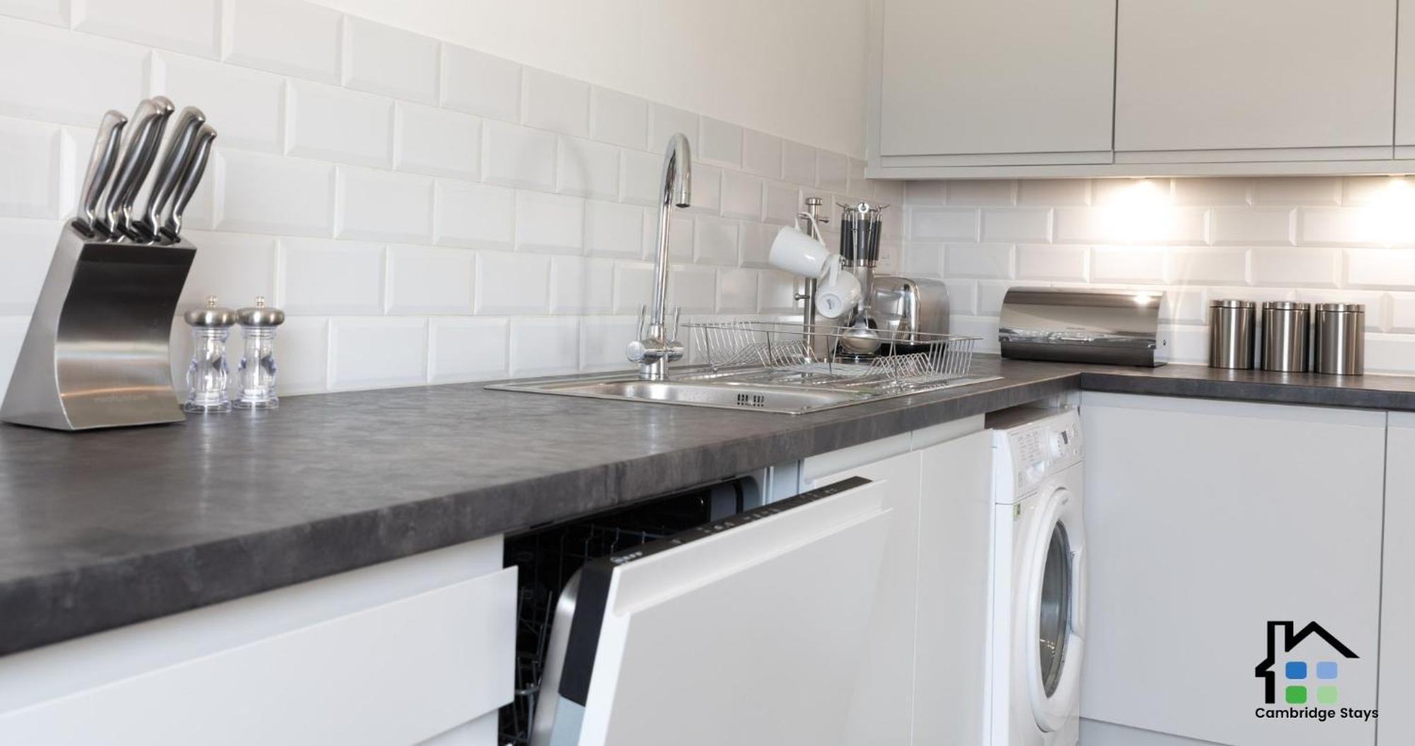Cambridge Stays Riverside Apart Hotel With 2Br Flats At The City Centre-Parking-Balcony Стая снимка